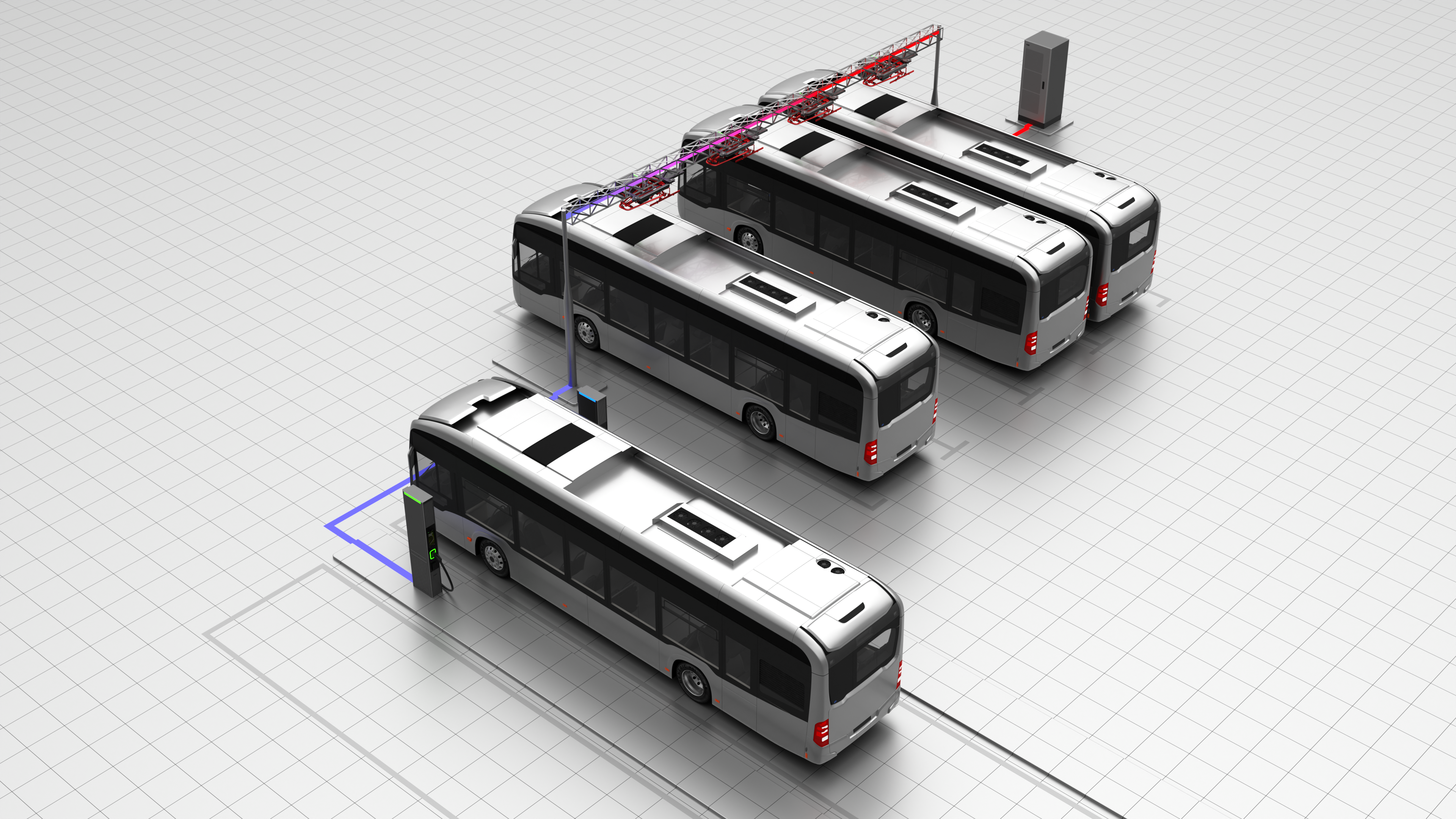 Depot Charging Bus Site 