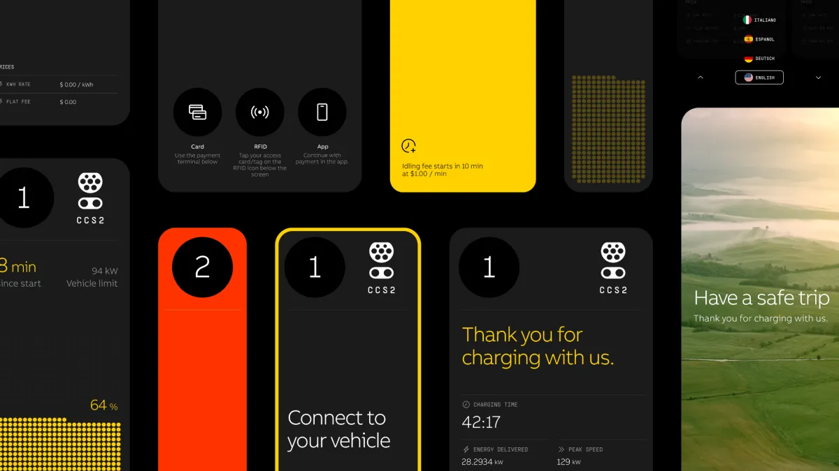 another closeup in colour of the HMI