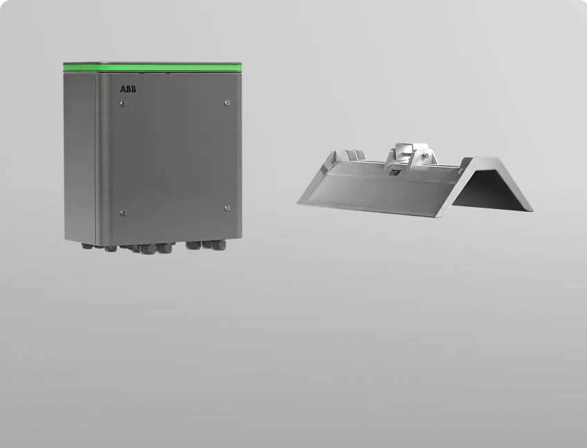 OM Dock dispenser with panto-up interface